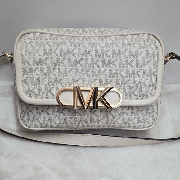 Michael Kors White and Gold Women's Bag NWOT - Picture 1 of 10